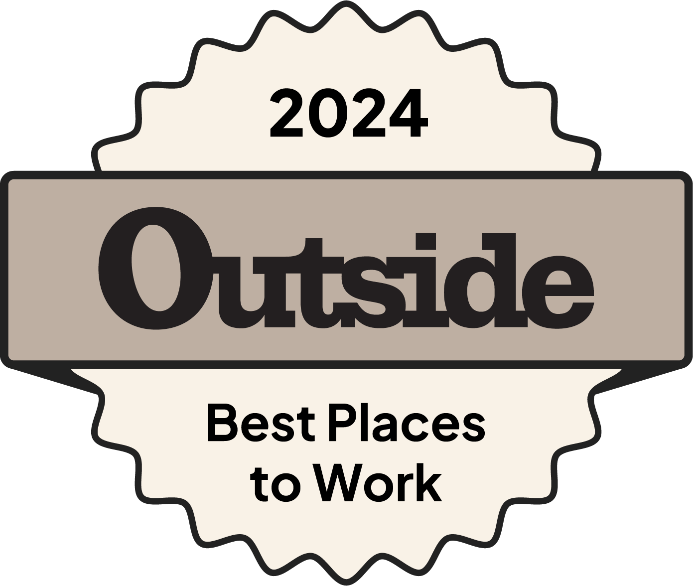 Outside Best Places to Work 2024 Badge