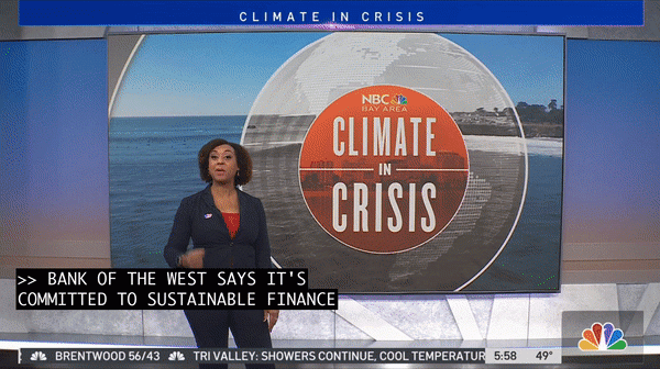 A GIF of an NBC story on television