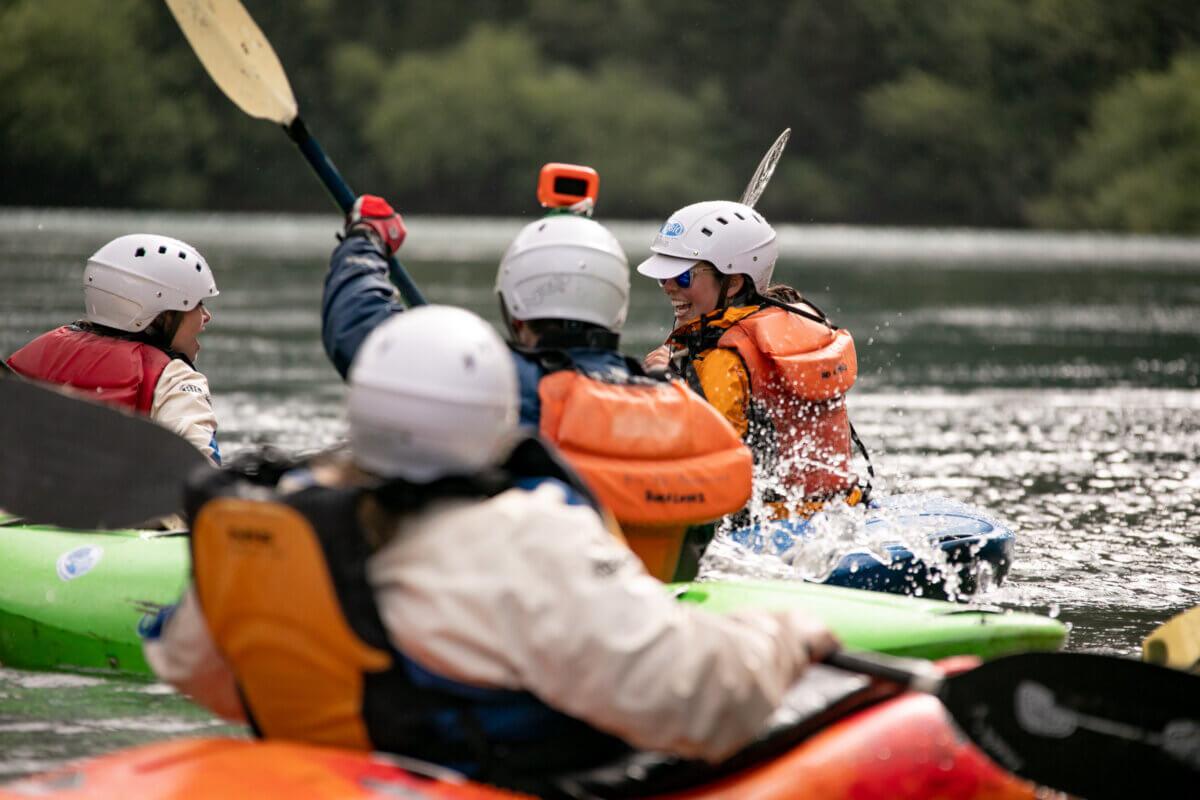 group river rafting