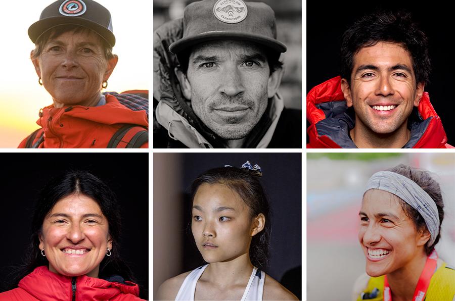 Headshots of new Black Diamond athletes