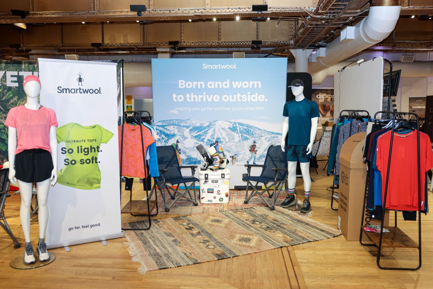 Smartwool booth