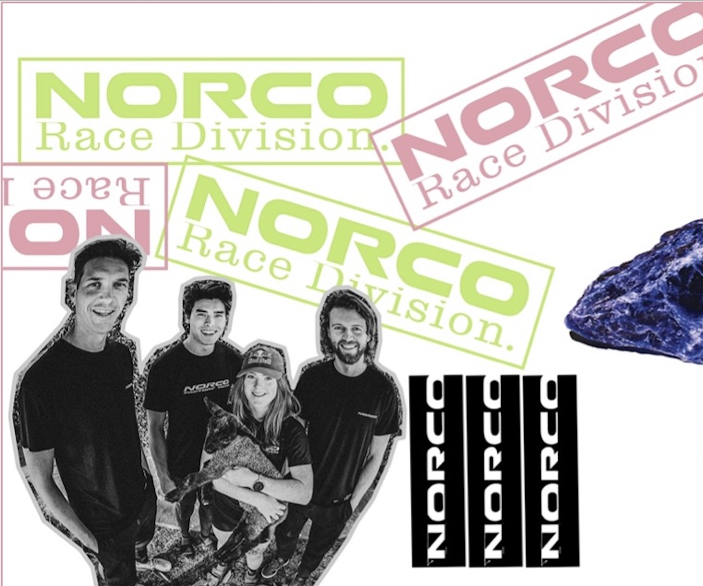 Norco Team, Logos, and Race Kits