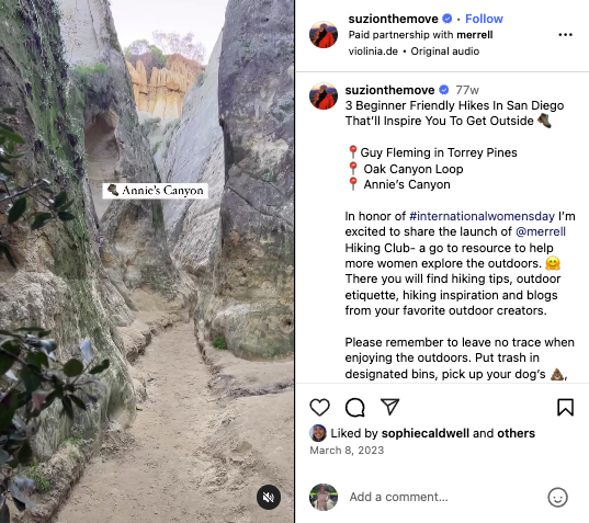 Instagram post screenshot