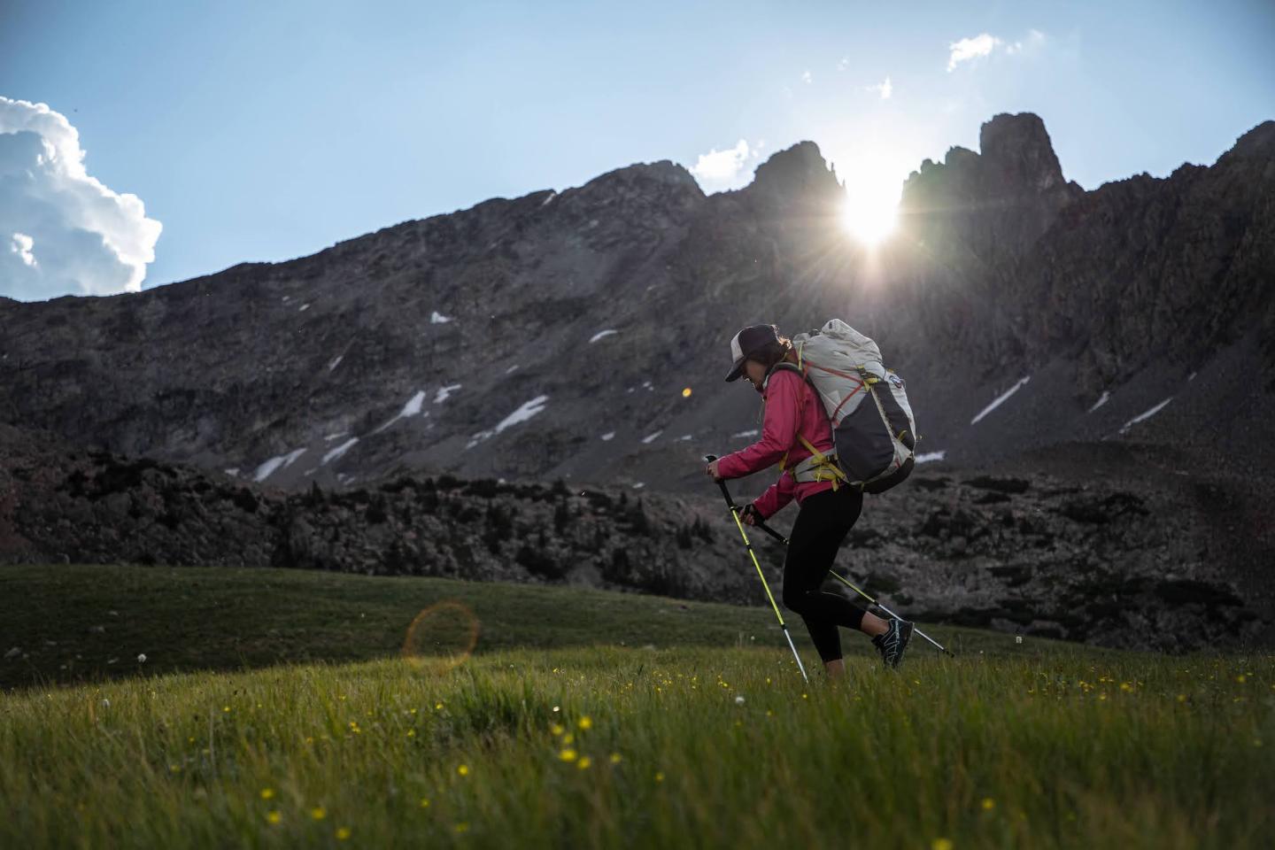 Person hiking