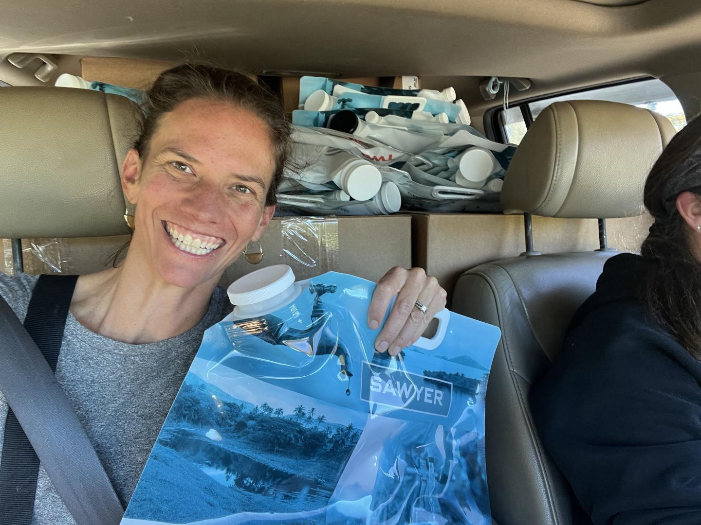 Sawyer's emergency response team in route to deliver supplies after Hurricanes Milton and Helene.