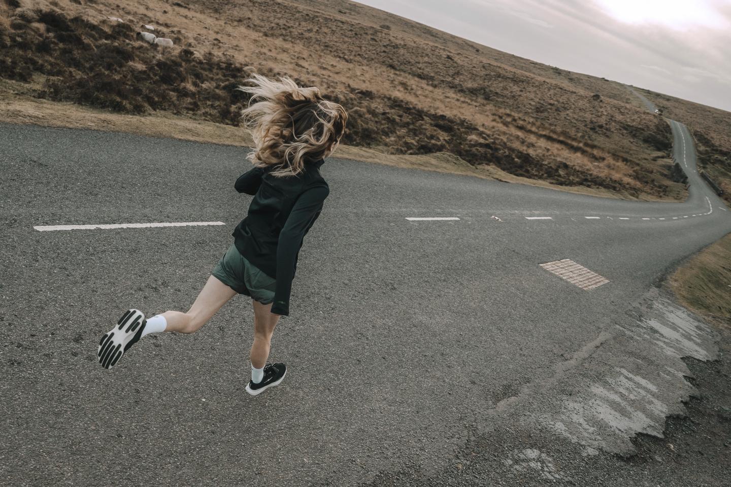 Woman running