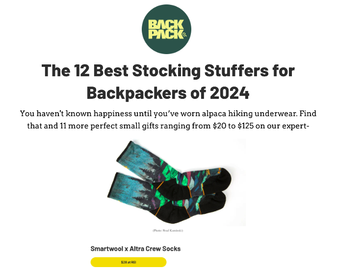 Smartwool x Altra coverage example